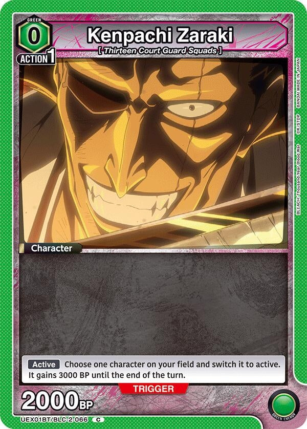 Kenpachi Zaraki (066) (UEX01BT/BLC-2-066) (UEX01BT)
