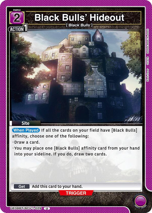 Black Bulls' Hideout [UE08BT - UE08BT/BCV-1-029]