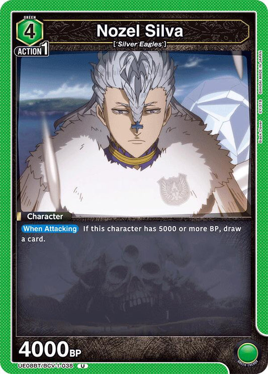 Nozel Silva [UE08BT - UE08BT/BCV-1-038]