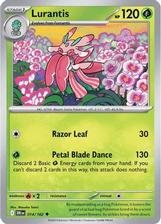 Lurantis (14/182) Reverse Holofoil [SV10: Destined Rivals]