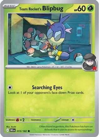 Team Rocket's Blipbug (15/182)  [SV10: Destined Rivals]