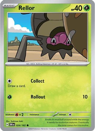 Rellor (24/182) Reverse Holofoil [SV10: Destined Rivals]
