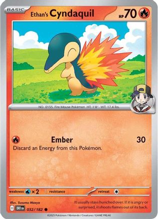 Ethan's Cyndaquil (32/182)  [SV10: Destined Rivals]