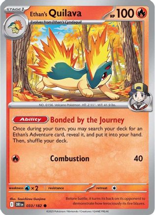 Ethan's Quilava (33/182)  [SV10: Destined Rivals]