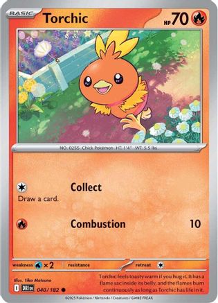 Torchic 040/182  [SV10: Destined Rivals]