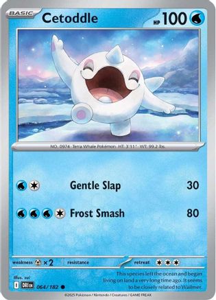 Cetoddle (64/182) Reverse Holofoil [SV10: Destined Rivals]