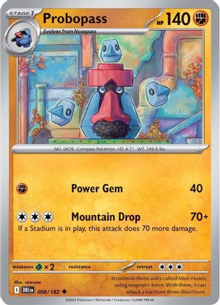 Probopass (98) Reverse Holofoil [SV10: Destined Rivals]