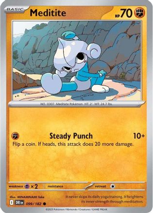 Meditite (99/182)  [SV10: Destined Rivals]