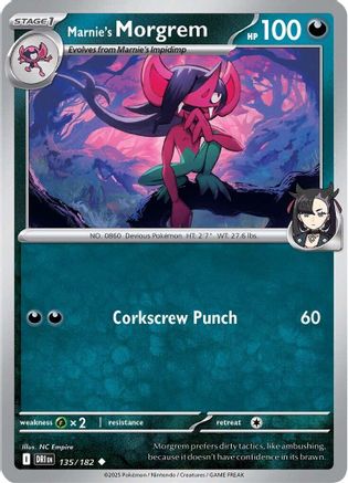 Marnie's Morgrem (135/182)  [SV10: Destined Rivals]