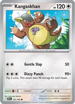 Kangaskhan - 151/182 Reverse Holofoil [SV10: Destined Rivals]