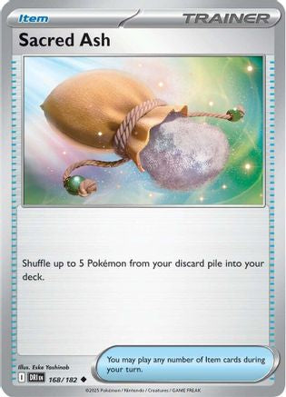 Sacred Ash (168/182) Reverse Holofoil [SV10: Destined Rivals]