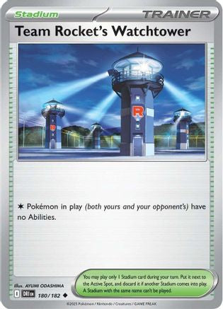 Team Rocket's Watchtower (180/182)  [SV10: Destined Rivals]