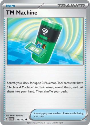 TM Machine (181/182) Reverse Holofoil [SV10: Destined Rivals]