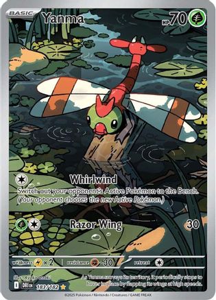 Yanma - 183/182 (183) Holofoil [SV10: Destined Rivals]