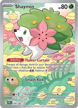 Shaymin - 185/182  Holofoil [SV10: Destined Rivals]