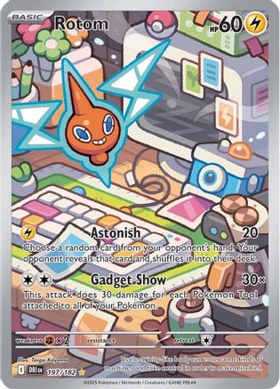 Rotom - 197/182 (197) Holofoil [SV10: Destined Rivals]