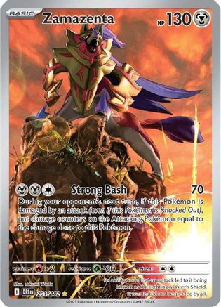 Zamazenta - 201/182 (201) Holofoil [SV10: Destined Rivals]