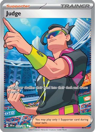 Judge - 222/182  Holofoil [SV10: Destined Rivals]