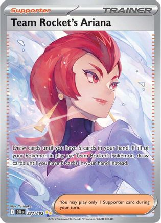Team Rocket's Ariana - 237/182  Holofoil [SV10: Destined Rivals]