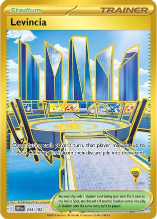 Levincia (244/182) Holofoil [SV10: Destined Rivals]