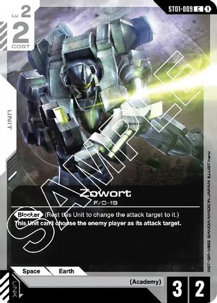 Zowort (ST01-009)  [Starter Deck 01: Heroic Beginnings]