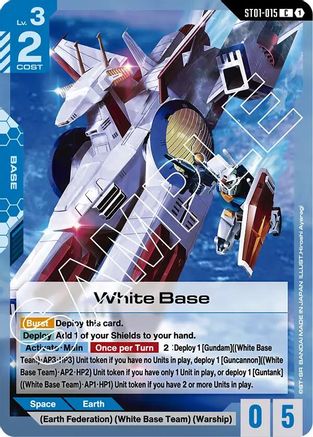 White Base (ST01-015)  [Starter Deck 01: Heroic Beginnings]