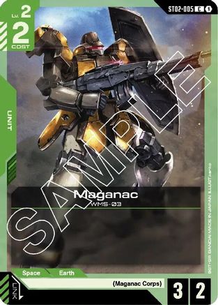 Maganac (ST02-005)  [Starter Deck 02: Wings of Advance]