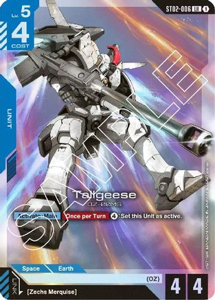 Tallgeese (ST02-006) Holofoil [Starter Deck 02: Wings of Advance]