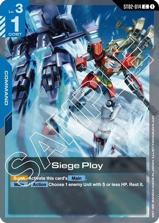 Siege Ploy (ST02-014)  [Starter Deck 02: Wings of Advance]