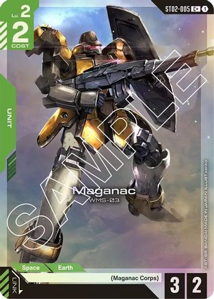 Maganac (C+) (ST02-005) Holofoil [Starter Deck 02: Wings of Advance]