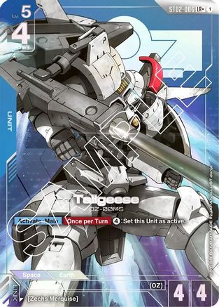 Tallgeese (LR+) (ST02-006) Holofoil [Starter Deck 02: Wings of Advance]