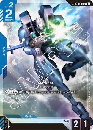 Aries (C+) (ST02-008) Holofoil [Starter Deck 02: Wings of Advance]