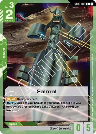 Falmel (ST03-016)  [Starter Deck 03: Zeon's Rush]