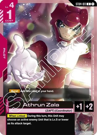 Athrun Zala (ST04-011)  [Starter Deck 04: SEED Strike]