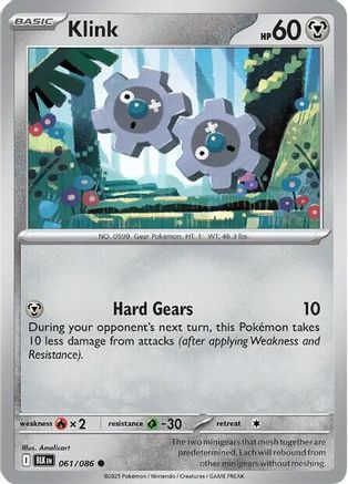 Klink (061/086) Reverse Holofoil [SV: Black Bolt]