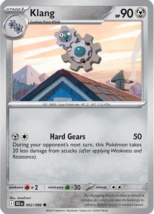Klang (062/086) Reverse Holofoil [SV: Black Bolt]