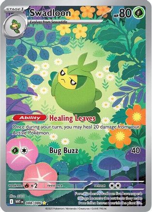 Swadloon (088/086) Holofoil [SV: White Flare]