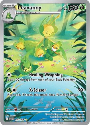 Leavanny (089/086) Holofoil [SV: White Flare]
