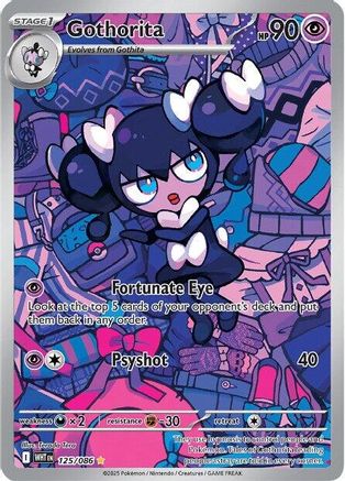 Gothorita (125/086) Holofoil [SV: White Flare]