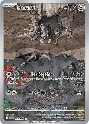 Durant (150/086) Holofoil [SV: White Flare]