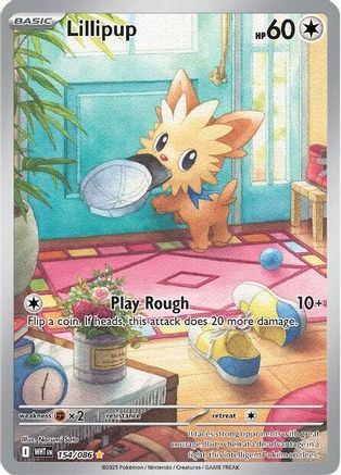 Lillipup (154/086) Holofoil [SV: White Flare]