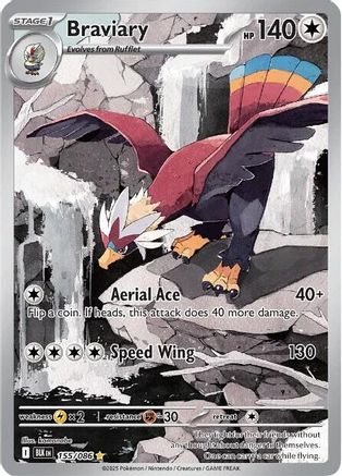 Braviary (155/086) Holofoil [SV: Black Bolt]