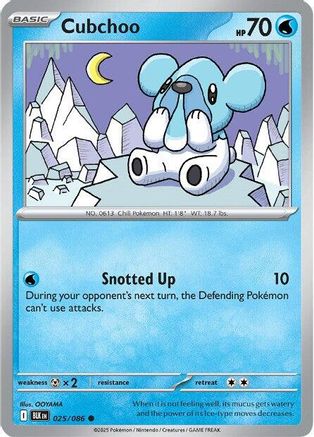 Cubchoo (025/086) [SV: Black Bolt]