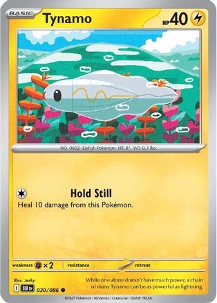 Tynamo (030/086) Reverse Holofoil [SV: Black Bolt]