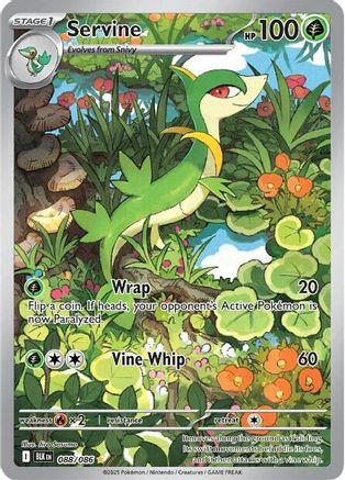 Servine (088/086) Holofoil [SV: Black Bolt]