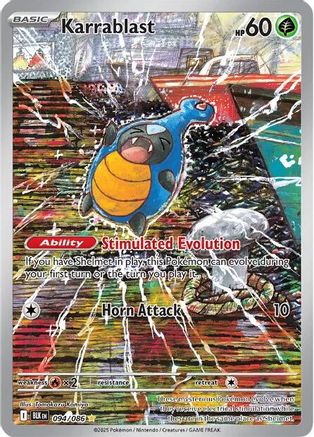 Karrablast (094/086) Holofoil [SV: Black Bolt]