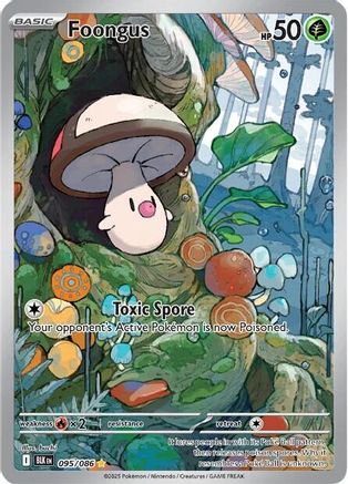 Foongus (095/086) Holofoil [SV: Black Bolt]