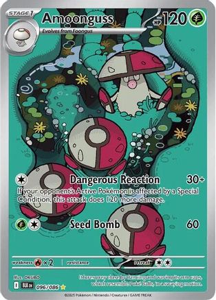 Amoonguss (096/086) Holofoil [SV: Black Bolt]