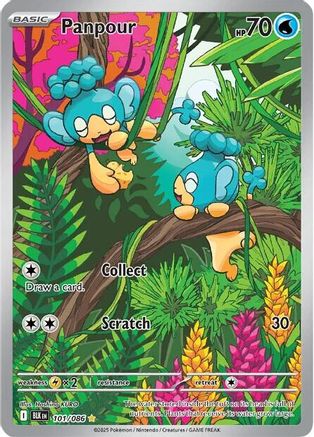 Panpour (101/086) Holofoil [SV: Black Bolt]