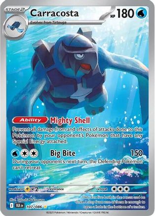 Carracosta (107/086) Holofoil [SV: Black Bolt]